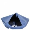 Kožené kabelka shopper bag Vittoria Gotti modrá 5820S